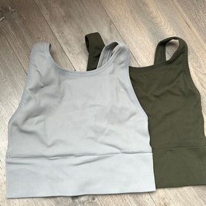 2 Victoria’s Secret Crop Sports Bra